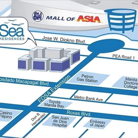 Reese @ Sea Residences Manila Exteriör bild